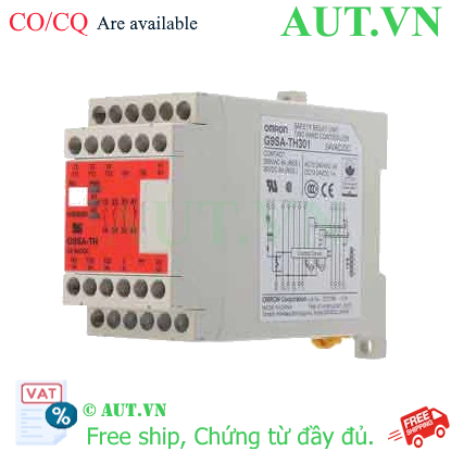 Ảnh của Relay an toàn Omron G9SA-TH301 AC/DC24