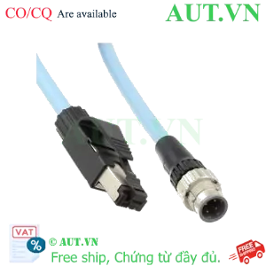 Ảnh của Cáp kết nối Omron OS32C-ECBL-15M (15m, M12-RJ45, Chống nhiễu)