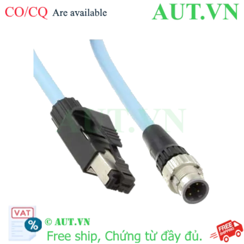 Ảnh của Cáp kết nối Omron OS32C-ECBL-15M (15m, M12-RJ45, Chống nhiễu)