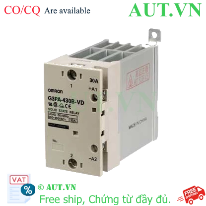 Ảnh của Relay bán dẫn Omron G3PA-430B-VD DC12-24