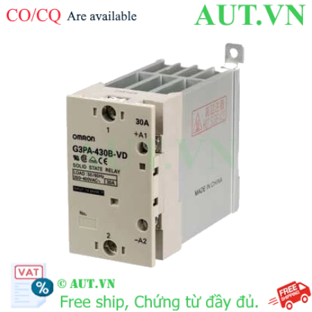 Ảnh của Relay bán dẫn Omron G3PA-430B-VD DC12-24
