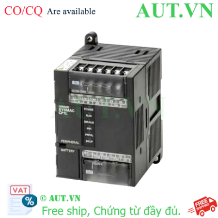Ảnh của PLC Omron CP1L-L10DR-D | 10 I/O Relay, Tích Hợp Analog, Nguồn 24VDC - Chính Hãng AUT VN