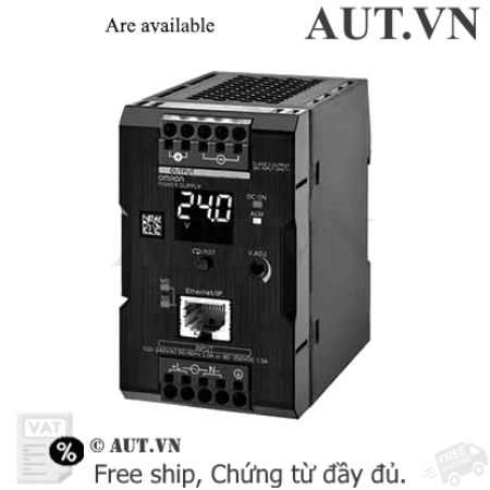 Ảnh của Bộ nguồn Omron S8VK-X09024A-EIP 90W 24VDC - Giám sát Ethernet/IP thông minh