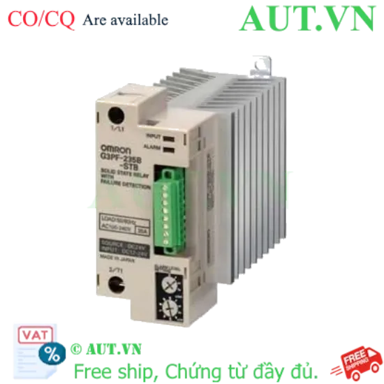 Ảnh của Relay bán dẫn Omron G3PF-235B-STB DC24