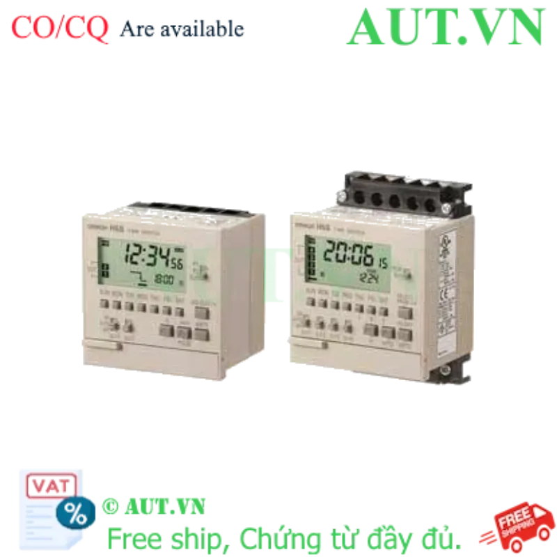 Ảnh của Timer Omron H5S-WFB2D - Bộ Hẹn Giờ Tuần 2 Kênh 24VDC, 40 Bước Lập Trình, LCD Sắc Nét | AUT VN