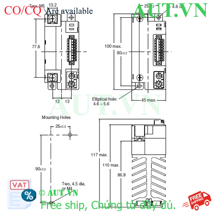 Ảnh của Relay bán dẫn Omron G3PF-225B-CTB DC24