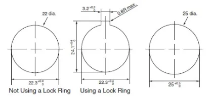 Ảnh của Công tắc nút nhấn Omron A22-SW-02M