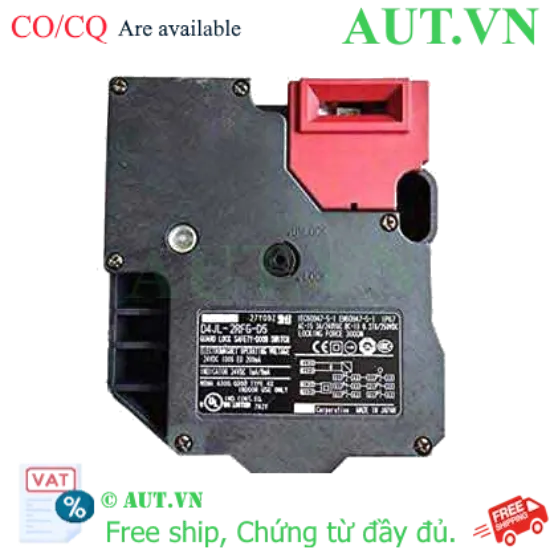Ảnh của Khóa Cửa An Toàn Omron D4JL-2RFG-D5 - 24VDC, Lực Giữ 3000N, Chống Nước IP67