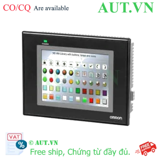 Ảnh của Màn hình HMI Omron NB5Q-TW00B 5.6" - Cảm Ứng Điện Trở, Chuẩn IP65, Tương Thích Đa PLC | AUT VN