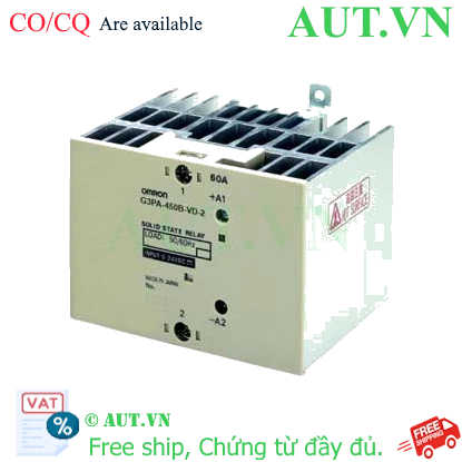 Ảnh của Relay bán dẫn Omron G3PA-450B-VD-2 DC12-24