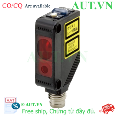 Ảnh của Cảm biến quang Omron E3Z-LL68: Laser Đỏ 0.5mm, Ngõ ra NPN, Đầu nối M8 Chính Hãng