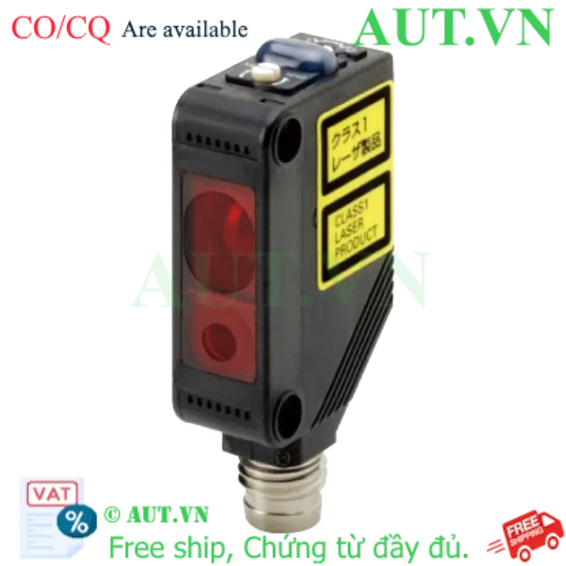 Ảnh của Cảm biến quang Laser Omron E3Z-LL68 | Tia Laser 0.5mm, Ngõ ra NPN, Đầu nối M8