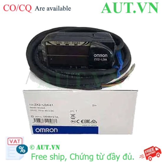 Ảnh của Bộ Khuếch Đại Cảm Biến Đo Độ Dày Omron ZX2-LDA41 (2M) Chính Hãng
