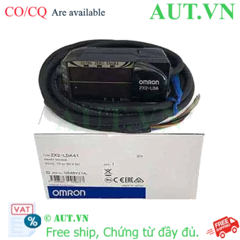 Ảnh của Bộ Khuếch Đại Cảm Biến Đo Độ Dày Omron ZX2-LDA41 (2M) Chính Hãng