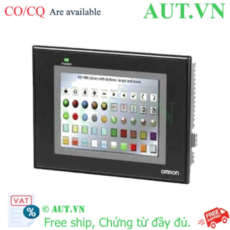 Ảnh của Màn hình HMI Omron NB5Q-TW00B-V1 5.7 Inch - Cảm ứng màu, Chuẩn IP65, Kết nối đa năng