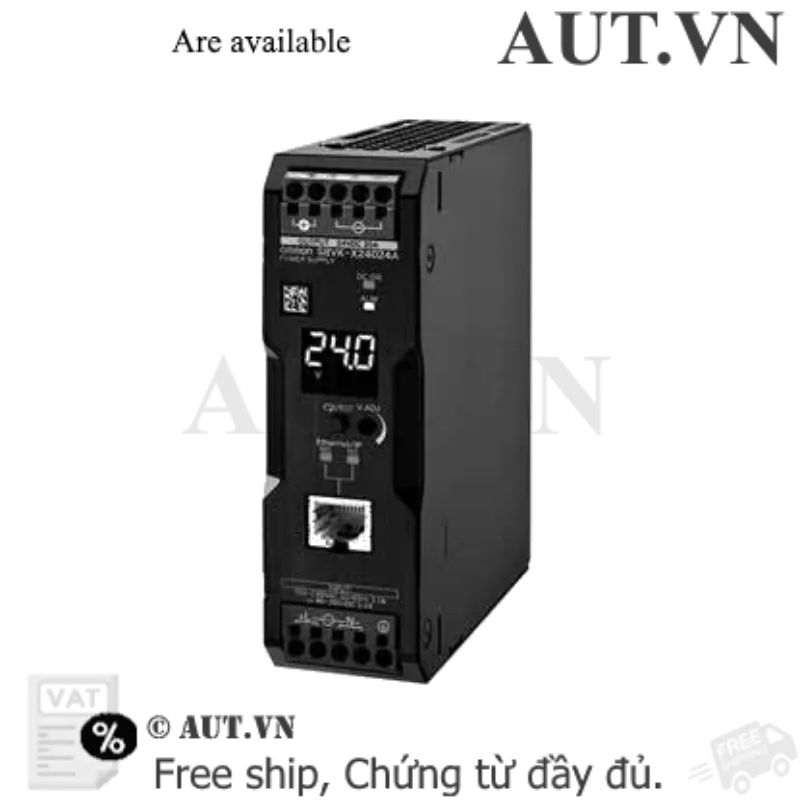 Ảnh của Bộ Nguồn Xung Omron S8VK-X24024A-EIP | 24V 10A 240W | Giám Sát Ethernet/IP | Hiệu Suất 93%