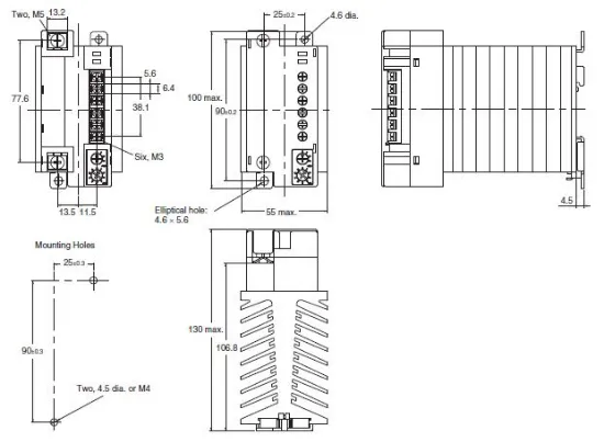 Ảnh của Relay bán dẫn Omron G3PF-235B DC24