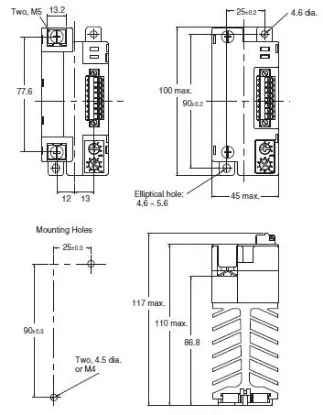 Ảnh của Relay bán dẫn Omron G3PF-225B-CTB DC24
