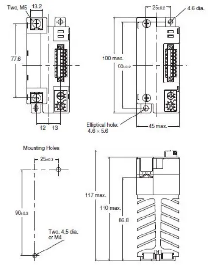 Ảnh của Relay bán dẫn Omron G3PF-225B-CTB DC24
