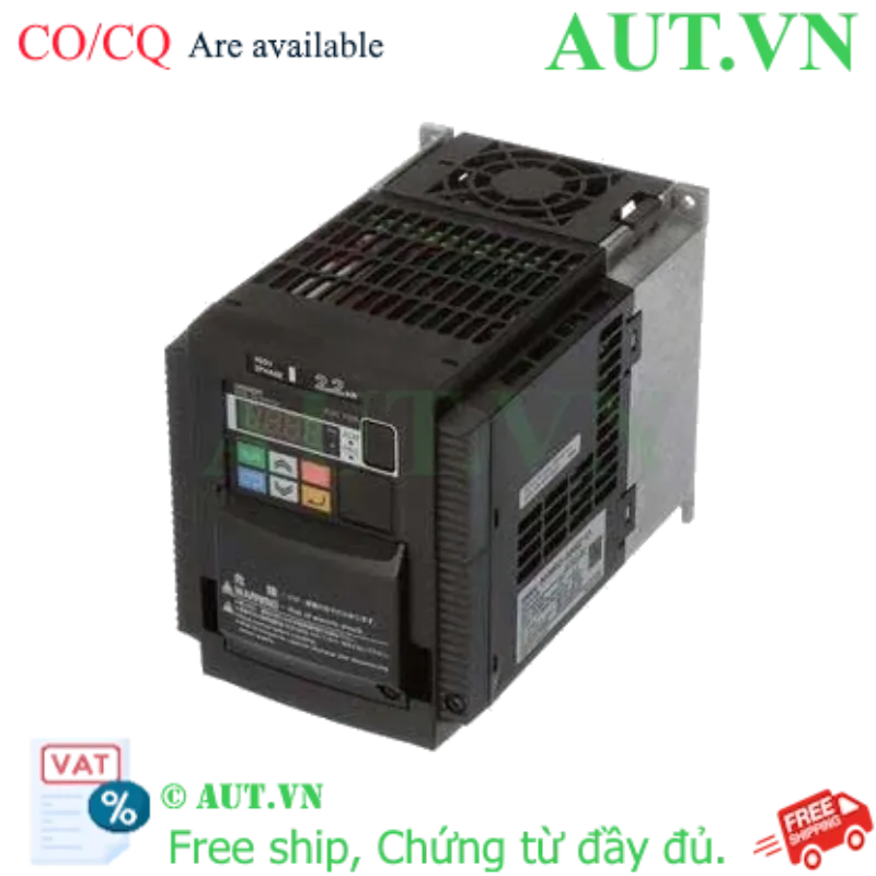 Ảnh của Biến tần Omron 3G3MX2-A4022-V1 2.2kW 3 Pha 380V - Điều khiển Vector SVC, Tích hợp Phanh, Hiệu suất cao