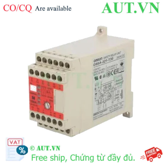 Ảnh của Relay an toàn Omron G9SA-321-T30 AC/DC24
