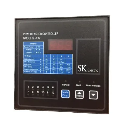 Ảnh của Bộ điều khiển tụ bù SK QR-X12 12 cấp 144x144mm