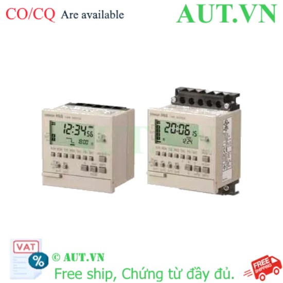 Ảnh của Timer Omron H5S-YFB4D-X - 4 Kênh Độc Lập, Nguồn 24VDC, Lập Trình Chu Kỳ Năm Chính Hãng AUT VN