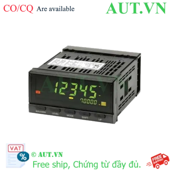 Ảnh của Đồng Hồ Đo Xung & Tần Số Omron K3HB-CNB-AT11 | 24VAC/VDC, 5 Ngõ Ra NPN, Chuẩn IP66 | AUT VN