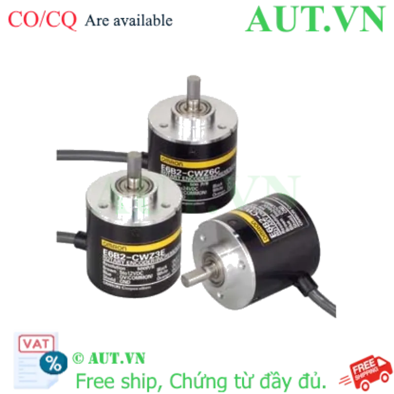 Ảnh của Encoder Omron E6B2-CWZ1X 1000P/R | Ngõ ra Line Driver, 5VDC, Cáp 5M - AUT VN