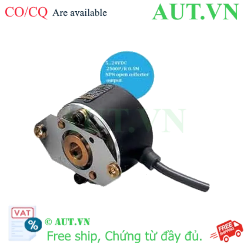 Ảnh của Encoder Omron E6H-CWZ6C 2500P/R - NPN Open Collector, Trục 8mm, 5-24VDC | AUT VN