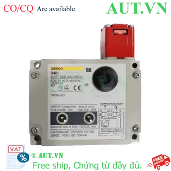 Ảnh của Khóa cửa an toàn Omron D4BL-2GRD-AT