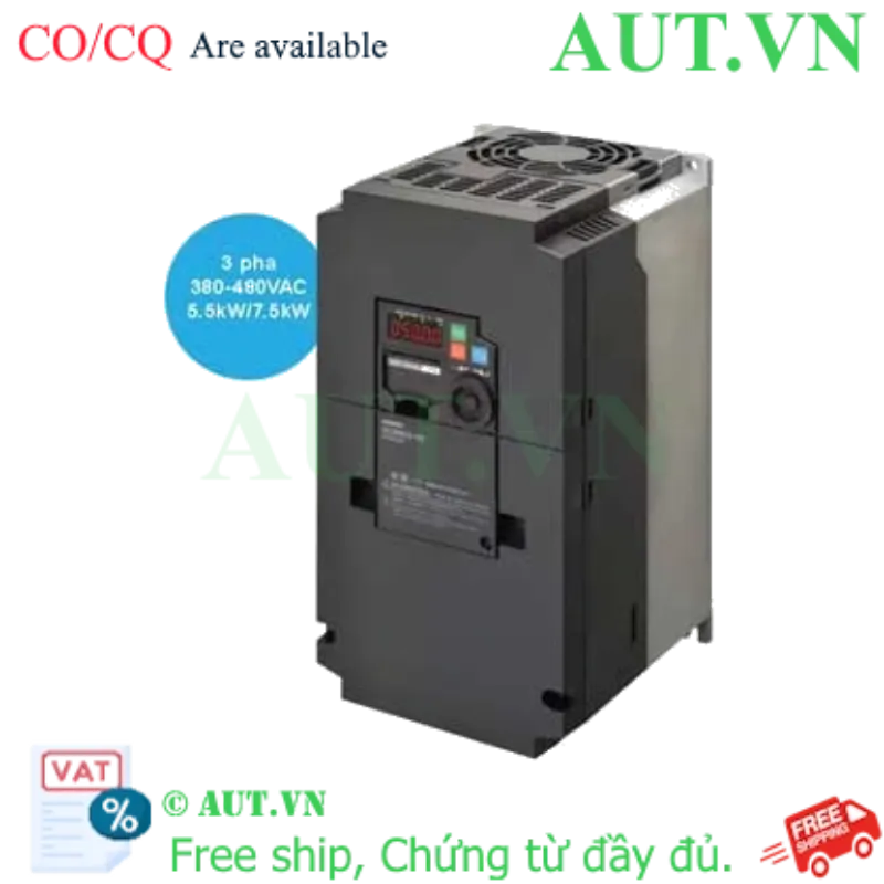 Ảnh của Biến tần Omron 3G3MX2-A4055-V2 | 5.5kW - 3 Pha - Điều khiển Vector SVC