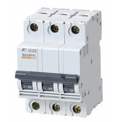 Ảnh của MCB Fuji BC63E0C 20A 10kA 3P