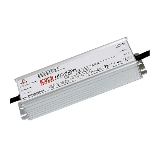 Ảnh của Bộ nguồn LED Meanwell HLG-120H-C1050 (120W 148V 1050mA)