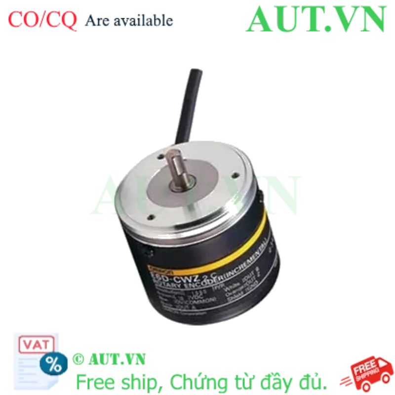 Ảnh của Cảm Biến Encoder Omron E6D-CWZ1E | 1024 P/R, 5VDC, NPN - Chính Hãng AUT VN