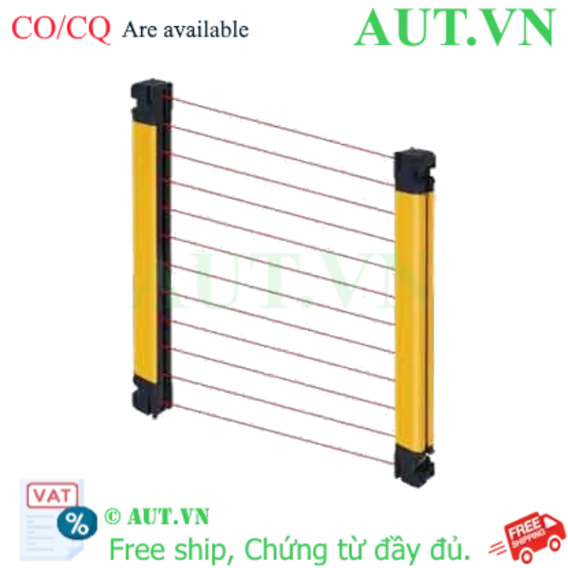 Ảnh của Cảm biến an toàn Omron F3SG-4SRA1200-25 | Rèm ánh sáng 1200mm, Bước 25mm, Chuẩn Type 4