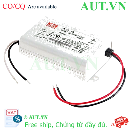 Ảnh của Bộ nguồn LED Meanwell PCD-16-350B (16W 24-48V 350mA)