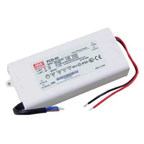 Ảnh của Bộ nguồn LED Meanwell PCD-40-1750B (40W 13-23V 1750mA)