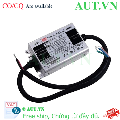 Ảnh của Nguồn đèn LED 50W cấp dòng ổn định MEAN WELL XLG-50-AB 