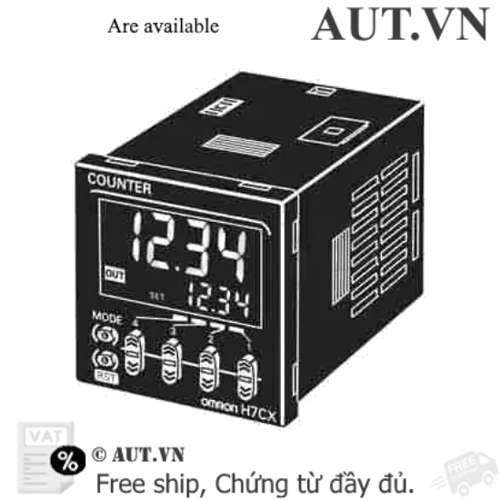 Ảnh của Bộ đếm Omron H7CX-A11SD1-N