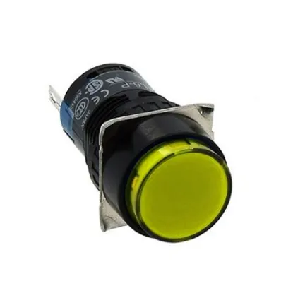Ảnh của Đèn báo AD16-16Y 220V 16mm (màu vàng)