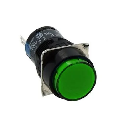 Ảnh của Đèn báo AD16-16G 220V 16mm (màu xanh lá)