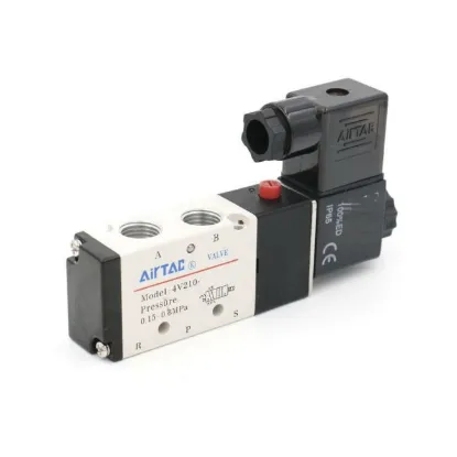Ảnh của Van điện từ 5 cổng 1/4″ NPT Airtac 4V310-08