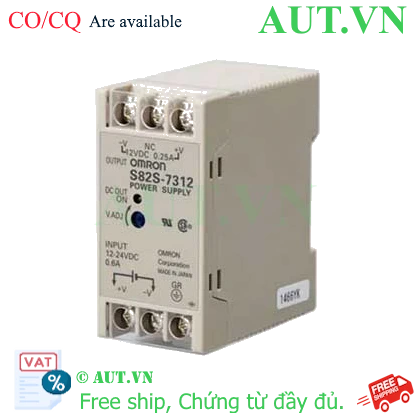 Ảnh của Bộ nguồn xung Omron S82S-7312 DC 12V0.25A