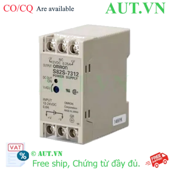 Ảnh của Bộ nguồn xung Omron S82S-7312 DC 12V0.25A