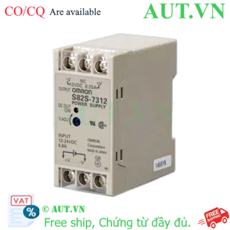Ảnh của Bộ nguồn xung Omron S82S-7312 DC 12V0.25A