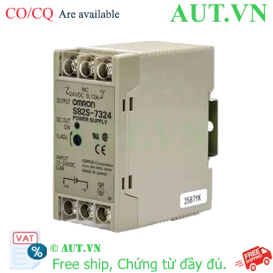Ảnh của Bộ nguồn xung Omron S82S-7324 DC 24V0.13A