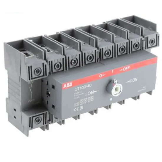 Ảnh của 1SCA105019R1001 – Bộ chuyển nguồn ATS ABB OT100F4C 100A 4P