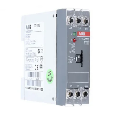 Ảnh của 1SVR550137R4100 – Rơ le thời gian ABB CT-VWE (0.3-30s)