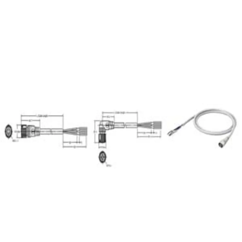 Ảnh của Cable cho cảm biến Omron XS5F-D421-HA0-F